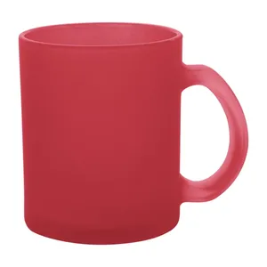 Mug en verre givré personnalisé Forsa, articles promotionnels personnalisables - Product Image 5