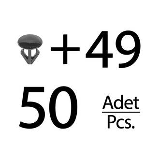 Lot de 50 pinces à poussière pour Mazda 6, CX9, CX7 (expédition depuis le fabricant turc) Code produit: FD113828-L - Product Image 1