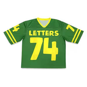 Camisetas personalizadas de la mejor calidad, camiseta de fútbol americano de Nueva temporada, camisetas de fútbol Vintage de secado rápido por sublimación - Product Image 2