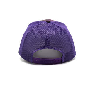 Gorra Trucker de Malla y Cuero PU de 5 Paneles con Logotipo Bordado Personalizado Estilo Nuevo, Piel de Serpiente Sintética, Venta al por Mayor - Product Image 6