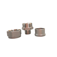 Raccord hexagonal MYUNY en acier inoxydable 304 de 3/4 po avec logo personnalisé, surface lisse, pour usage industriel