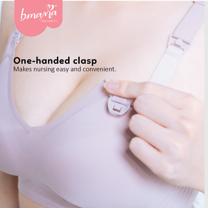 Sujetador de Lactancia Morado de Alta Calidad, Diseño Sólido, Tirantes Ajustables, Tipo Braguita, Uso Diario, Sin Varillas, Transpirable, Venta Directa de Fábrica - Product Image 2