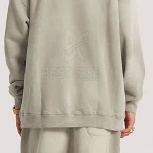 Sudaderas con efecto desgastado para hombre, las más vendidas, para ropa urbana, con diseño de logotipo personalizado, sudaderas con efecto desgastado para hombre, para venta en línea - Product Image 5