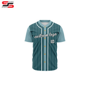 Vente en gros de maillots de baseball jamaïcains de haute qualité chemises d'entraînement vêtements pour hommes avec logo personnalisé et uniforme de baseball décontracté - Product Image 6