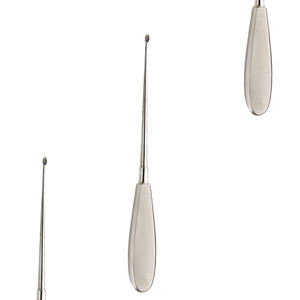 Cureta Ósea Recta de 180 mm de Largo y 2 mm de Ancho, Juego de Instrumentos Quirúrgicos Manuales de Acero Inoxidable, Certificado CE, Fabricante ZOHA SURGICO - Product Image 1