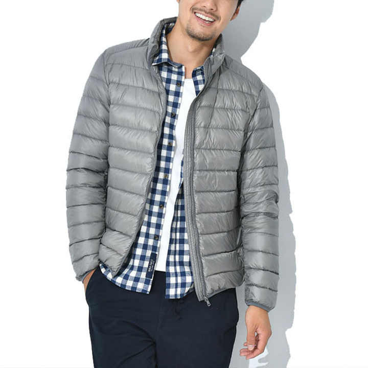 OEM Logo Custom Men's Winter Puffer Jacket High Street Fashion Oversized Padded Bubble Coat