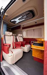 Sprinter Usada 2025-2026, Furgoneta de Pasajeros con Techo Alto, Buen Estado, Motor Diésel/Gasolina, Volante a la Izquierda, Transmisión Automática, Euro V - Product Image 3