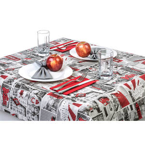 White 100x100cm Europa Print Tablecloth Professional <b>Paper</b> Shrink-<b>wrapped</b> & Coded B2B - Product Image 1