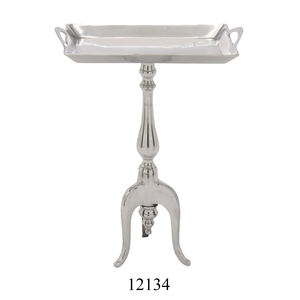Stylish Cast Aluminum <b>Table</b> For <b>Outdoor</b> <b>Coffee</b> And Tea Setup Enhancing Relaxation Space With Elegant Metal Look - Product Image 3