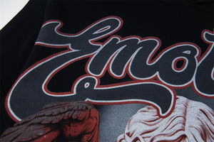 Sudadera con Estampado Personalizado, Unisex, Holgada, de Felpa, Cálida, de Algodón, con Costuras Resistentes, Elegante, Moderna, para Uso Diario, Invierno, Ropa Urbana - Product Image 4