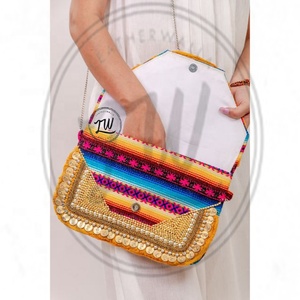 Leatherwalla Genuine Banjara Luxury Handmade Handcrafted <b>Summer</b> Fashion <b>Bags</b> for Women High Quality - Product Image 4