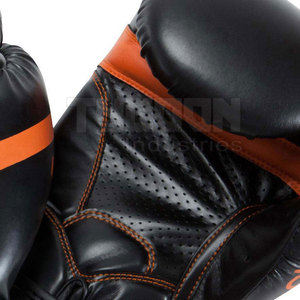 Guantes de boxeo profesionales de diseño personalizado Guantes de boxeo resistentes Guantes de boxeo hechos de cuero - Product Image 4
