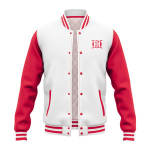 Chaqueta de béisbol de lana clásica para hombre, manga larga, cuero de invierno recubierto, transpirable, diseño de Letterman para la temporada de primavera al aire libre - Product Image 3