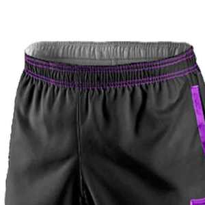 กางเกงขาสั้นกีฬาซอฟต์บอลเอวยางยืดพร้อมตาข่ายกางเกงขาสั้นเบสบอลแห้งเร็วสำหรับวิ่งเร็วและฐาน - Product Image 2