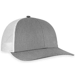 Logo de broderie personnalisé de haute qualité unisexe Polyester/coton vierge Snapback vêtements de sport unis casquettes de baseball chapeaux couleur contrastée - Product Image 3