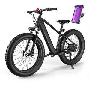 Bicicleta Eléctrica EX9 para Adultos, 25-28 MPH, Alcance de 40-62 Millas, Motor de 500-750 W, Batería Extraíble de 48 V, Frenos Hidráulicos de 7 Velocidades - Product Image 1