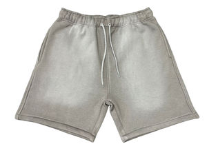 ผลิตกางเกงขาสั้นเหงื่อล้างกรดสายรัดเอวสูงสําหรับผู้ชายกางเกงขาสั้นผู้ชายระบายอากาศแห้งเร็วแบบกรดล้างที่กําหนดเอง - Product Image 4