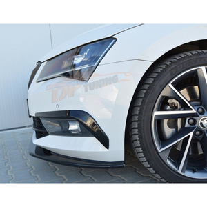 Superbe Design 2015 MX cadres avant pour lumières sourcils Piano brillant plastique noir superbe Kit de rabats d'extension avant - Product Image 3