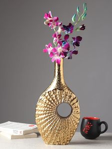 Floreros de aluminio de color y tamaño personalizados para el hogar y la decoración de la boda Florero funcional - Product Image 3