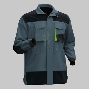 Vente directe d'usine : Combinaisons de travail légères et respirantes offrant une visibilité accrue et un confort quotidien au travail - Product Image 3