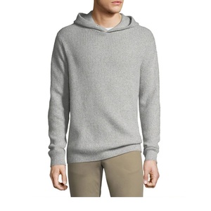 Sweat à capuche tricoté en coton 100% de haute qualité, coupe oversize, pour l'hiver, anti-rétrécissement, écologique, avec logo personnalisé, prix abordable, export - Product Image 6