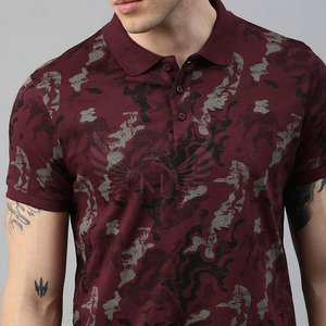 T-shirt en coton confortable à sublimation, prix de gros personnalisé, nouvelle arrivée, design attrayant, polo à sublimation - Product Image 4