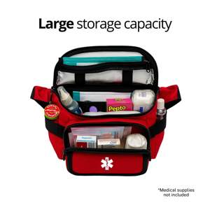 Borsa Medica d'Emergenza a Mani Libere Stile Marsupio con Costruzione Rinforzata - Product Image 6