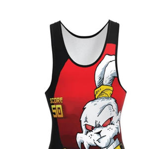 Camiseta de lucha libre juvenil con impresión por sublimación personalizada, ropa deportiva propia para niños - Product Image 6