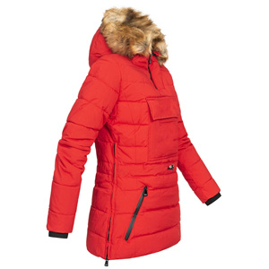 เสื้อแจ็คเก็ตพาร์กาสำหรับผู้ชาย ดีไซน์ทันสมัย ระบายอากาศได้ดี มีกระเป๋าหน้า ฮู้ดบุขน ปลายแขนยางยืด ป้องกันลม กันหนาว พร้อมฉนวนกันความเย็น - Product Image 4