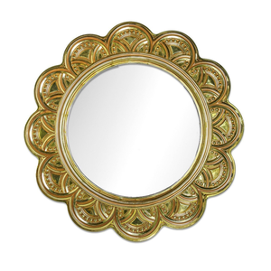 Espejo de pared superior, marco hecho a mano de lujo para regalo de boda y celebración, decoración del hogar, pieza de acento perfecta para espejos modernos - Product Image 4