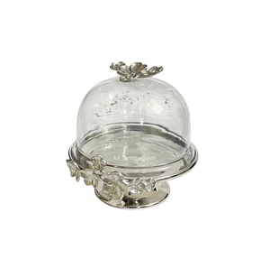 Plateau à gâteau de service de luxe Offre Spéciale avec branches de feuilles plateau à gâteau de tasse décoration de mariage et de fête support à gâteau outils de service alimentaire - Product Image 4