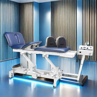 Table de traction cervicale et lombaire électrique 4 sections Everyway OEM Taiwan Hi-Lo EU-300 Classe II pour chiropratique et physiothérapie