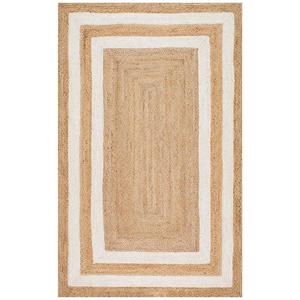 Fourniture directe d'usine tapis de coton rectangulaire tissé à la main durable et élégant en fibre naturelle moderne Diwali utilisation écologique disponible - Product Image 3