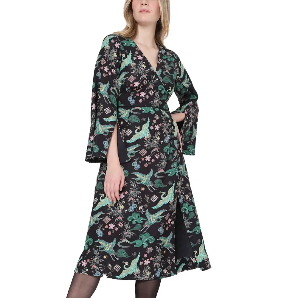 Casual Wear Adult Size Comfortable Fit Women Kimono Dress Wholesale Best Price Quick Dry Kimono Dress