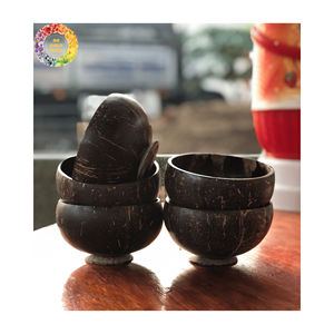 Tazón de cáscara de coco de alta calidad al por mayor | Tazón de comida 100% natural y ecológico, pulido para un acabado suave de Vietnam - Product Image 6