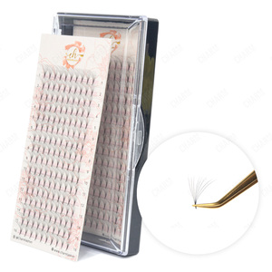 Extensiones de pestañas prefabricadas 7D Promade, abanicos sintéticos naturales coreanos PBT Mink CC/DD Curl 0,15mm, suministros al por mayor de etiqueta privada - Product Image 3