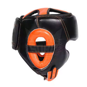 Protection de tête en cuir à bas prix pour adultes, hommes et femmes, MMA, kick-boxing, entraînement, protection intégrale du visage, tailles personnalisables - Product Image 2