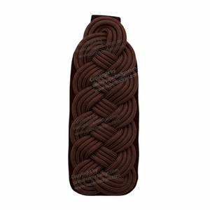 Hombreras trenzadas hechas a medida para accesorio de uniforme, charreteras de hombrera uniformes ceremoniales - Product Image 6