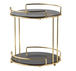 Soporte de Metal de 2 Niveles para Pastel de Bodas, Soporte Metálico Dorado de Lujo para Pasteles de Boda, Soporte de Alta Calidad. - Product Image 3