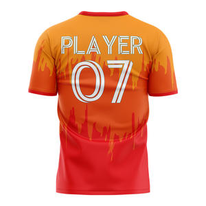 Camisetas de Fútbol Sublimadas 100% Poliéster, Colores Personalizados, Nombres y Números de Jugadores, Secado Rápido, Ligeras, Suministro Directo de Fábrica - Product Image 5