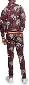 Chaqueta con cremallera totalmente personalizable, pantalón, conjunto de chándal, estilo informal de invierno, tela de lana estampada, precios al por mayor de Pakistán - Product Image 3