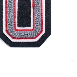 Écussons de broderie personnalisés insignes de sécurité tissés personnalisés pour hommes patchs de broderie de baseball en chenille - Product Image 5