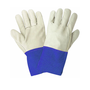 2025 nuevos guantes de soldadura de cuero resistentes personalizados para hombres seguridad Industrial con palma transpirable para uso diario Nuevo diseño de pistola - Product Image 2