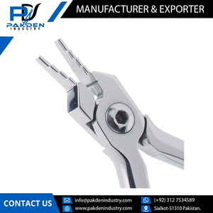 Alicates para formar bucles Nance con logotipo personalizado, alicates ligeros de acero manual/acero inoxidable, fabricación directa de fábrica - Product Image 2