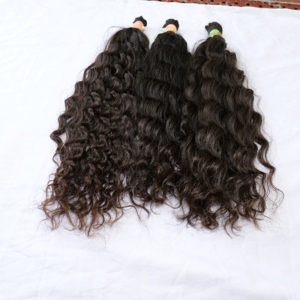 ผมดิบธรรมชาติผมลอนต่อ100% มนุษย์เป็นกลุ่ม - Product Image 3