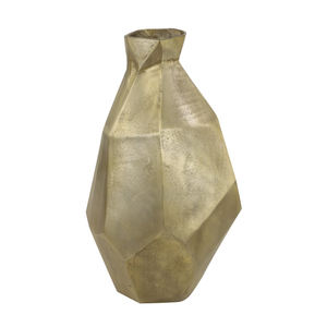 Venta caliente jarrón de metal de diseño martillado de aluminio plateado hecho a mano para decoración del hogar precio al por mayor - Product Image 3