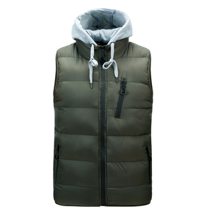 Veste respirante à bulles d'air sans manches avec logo personnalisé OEM pour hommes, gilets chauds et respirants pour l'hiver - Product Image 3