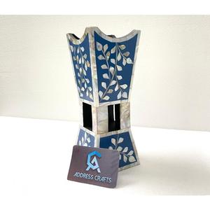 Quemador de Incienso Hecho a Mano, Diseño Árabe Moderno con Incrustaciones de Resina de Nácar, Ecológico, Venta Directa de Fábrica India, para Hogar, Oficina, Eid - Product Image 1