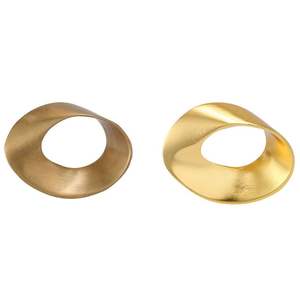 Porte-serviettes en laiton plaqué or de qualité supérieure, porte-mouchoirs, décoration de banquet de mariage, porte-serviettes personnalisé - Product Image 2