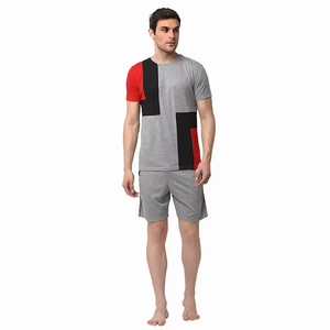 Conjunto de Ropa Deportiva para Hombre, Camiseta y Pantalones Cortos Deportivos, Ropa Deportiva de Verano para Mujer, Camiseta Informal 100% Algodón con Pantalones Cortos - Product Image 3